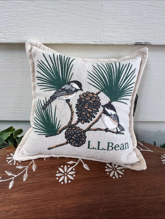 L.L. Bean Other - L.L. Bean Chickadee Balsam Pillow NWT